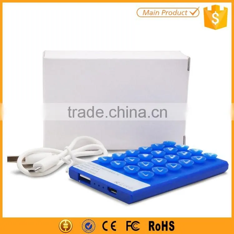 2016 Trending Products Mobile Power Credit Card Sucker Power Bank
