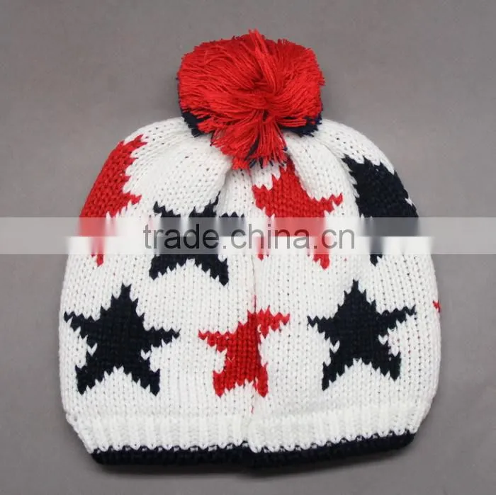 WHOLESALE ACRYLIC KNITTING WINTER WINTER HAT FOR BABY HAT