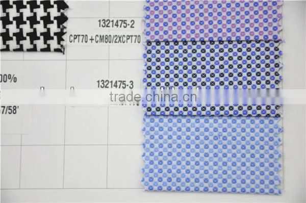 Wholesale High Quality Cotton Dobby Fabric For Top Shirts