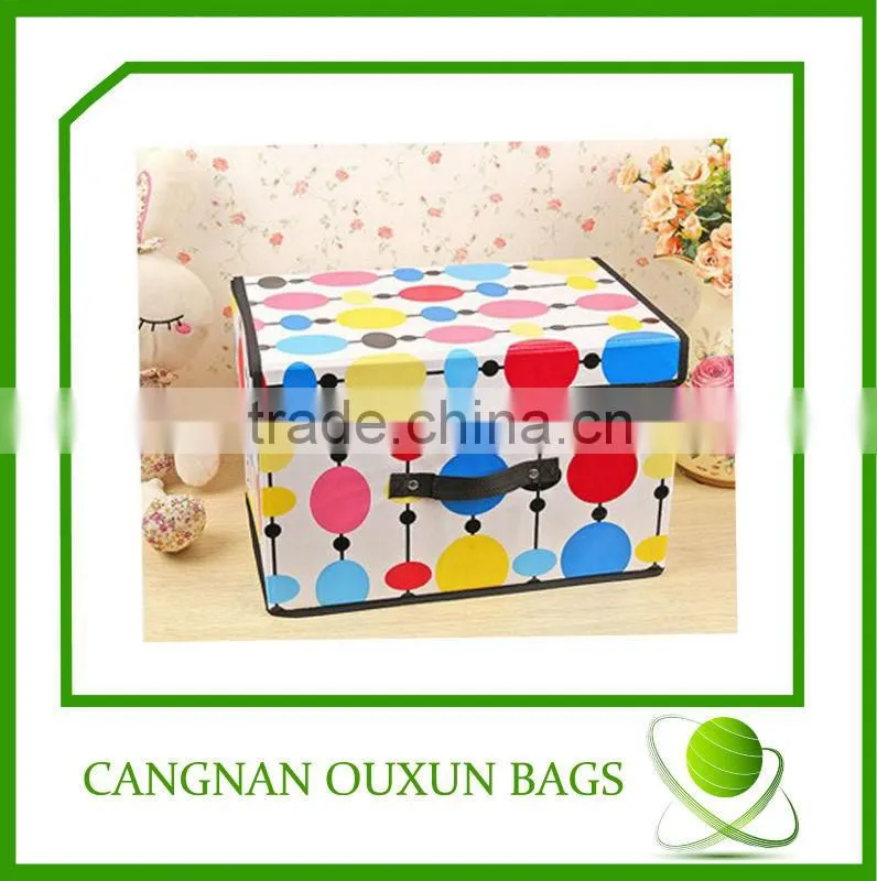 home use foldable storage non woven boxes