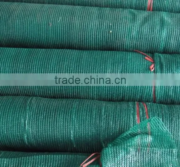 35% knitted windbreak netting green