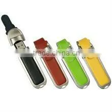 best selling new design leather usb flash drive