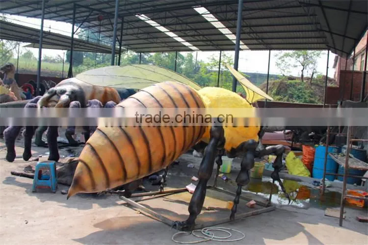 HLT Dino-High quality life size artificial simulation animatronic insect models