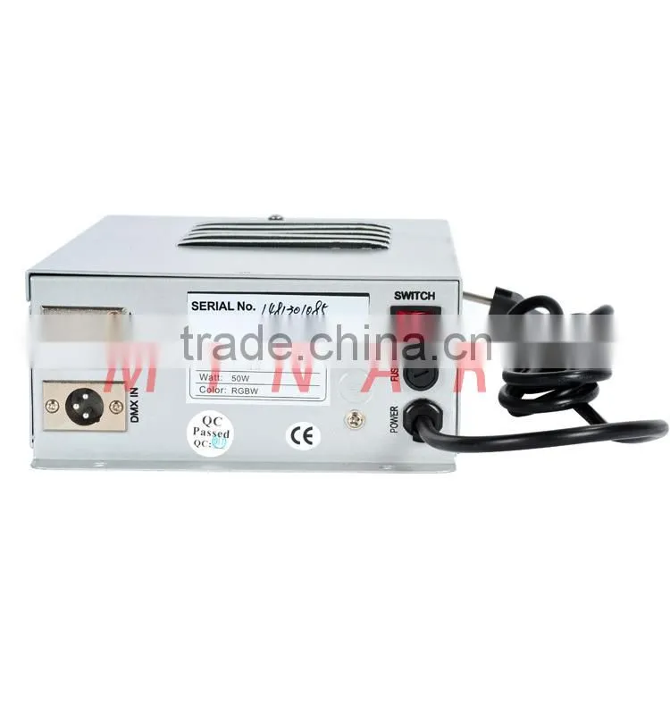 guangzhou manufacturer 40W RGBW led fiber optic illuminator dmx