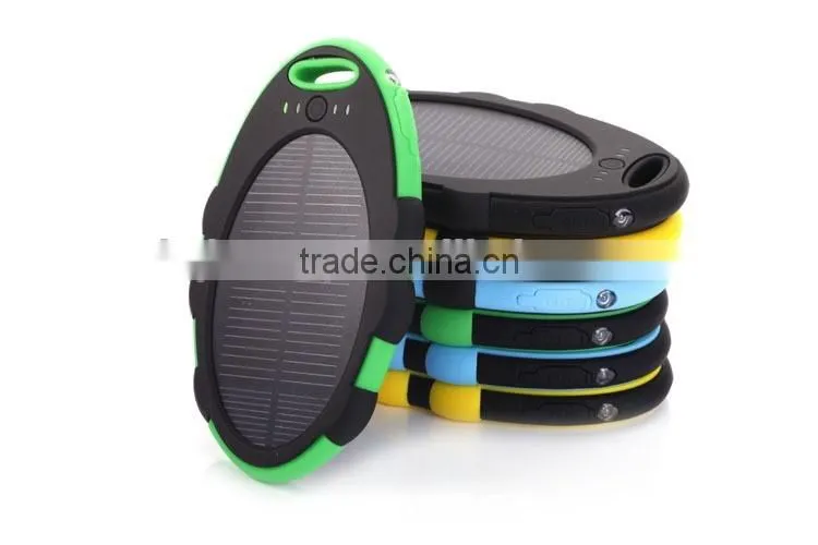 waterproof solar power bank portable backup power bank 20000mah