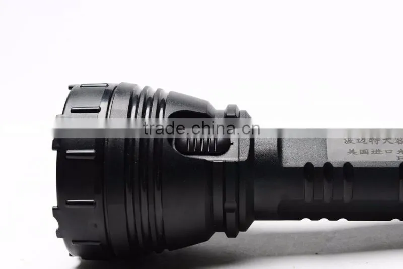 most powerful led flashlight for hunting camping led torch light 8w rechargeable lithium battery led flashlight