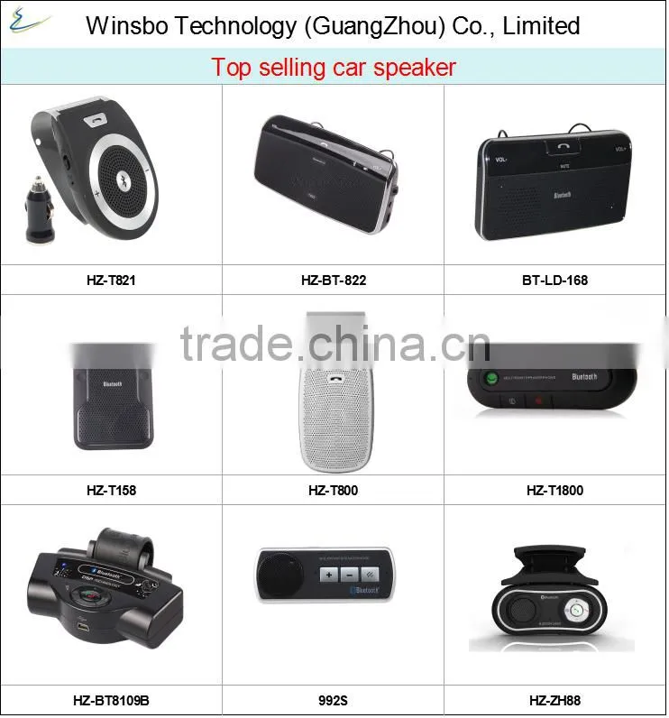 bluetooth speaker portable wireless car subwoofer/aux usb bluetooth car kit