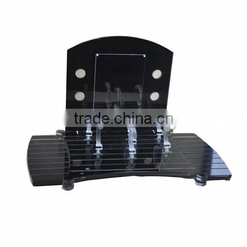 simple design acrylic watch display stand,watch display stand with C rings Shenzhen factory