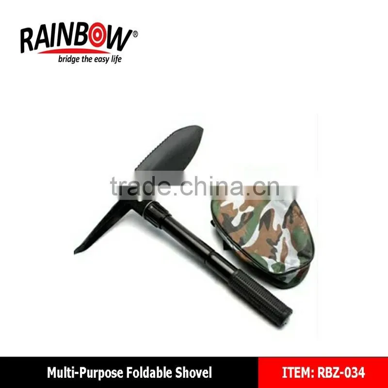 multifunction survival shovel / multifunctional shovel folding