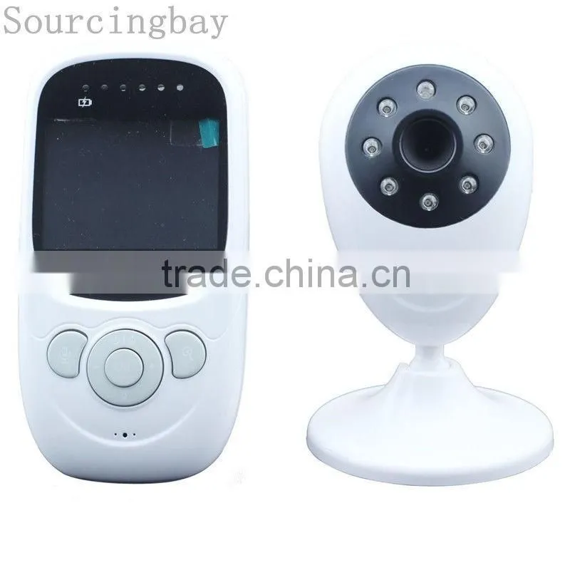 with Infrared Night Vision 3.5" Portable Wireless 2.4 GHz Video Baby Monitor