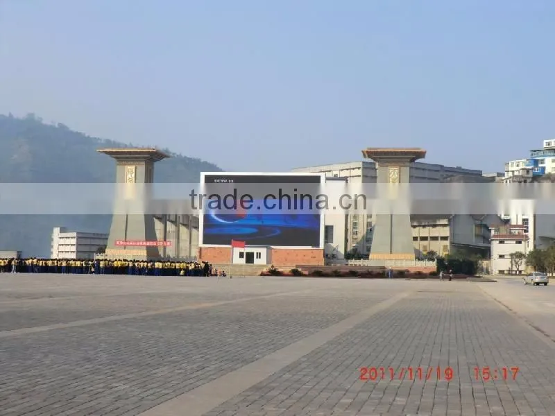 Outdoor Full Color P6mm outdoor steel LED Display for advertising p6mm hd led video display
