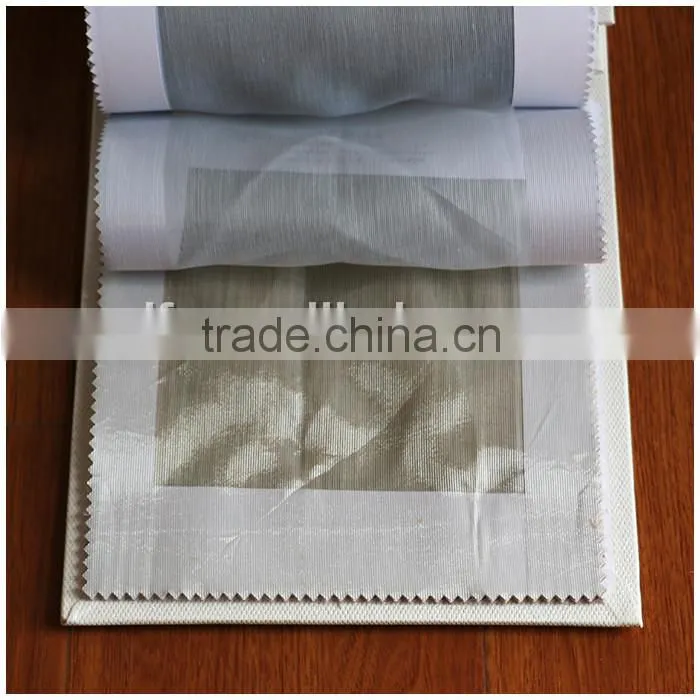 Fire retardant American design China wholesale sheer window screen XJY 0275