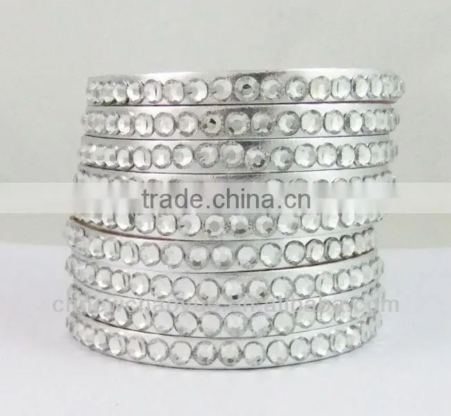 2013 new products wholesale leather bracelet from China supplier