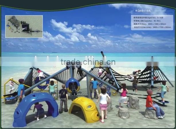 Professional China manufacturer classic kids large outdoor playground equipment