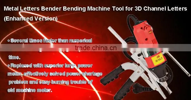 Enhanced Version Metal Letters Bender Bending Machine Tool for 3D Channel Letters