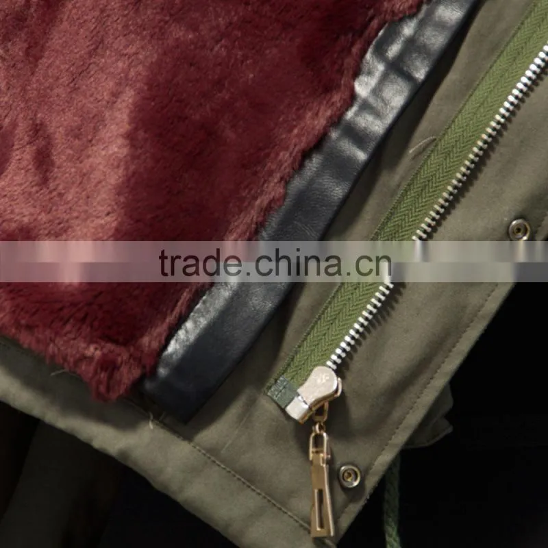pc007 2015 New fashion women parka jacket