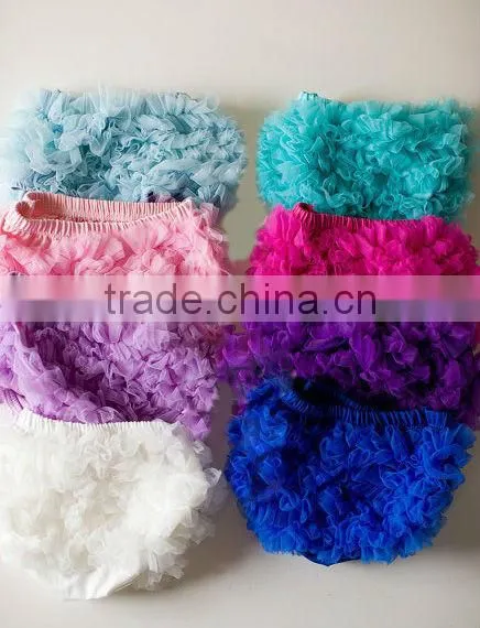 Fashion Design cute multicolor chevron print satin bloomer for kids