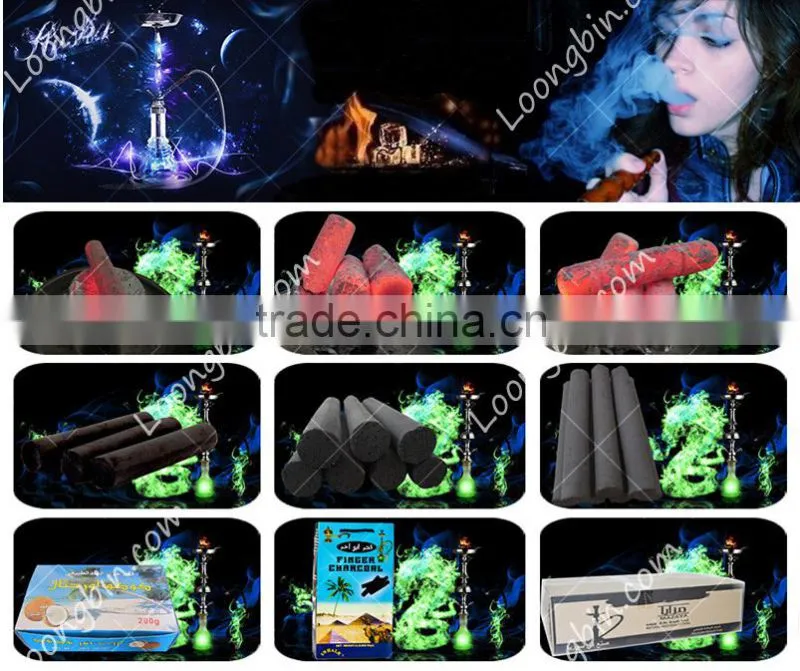 2016 hot sale high caloric 8000cal, burning 2 hours natural charcoal for sheesha, hookah
