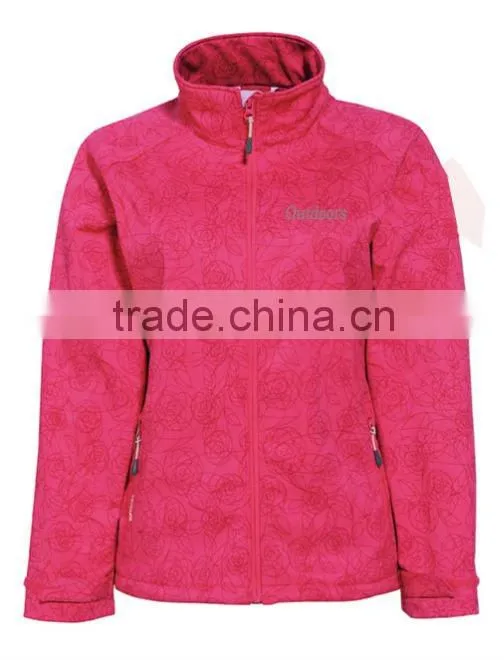 Hood softshell outdoor garment