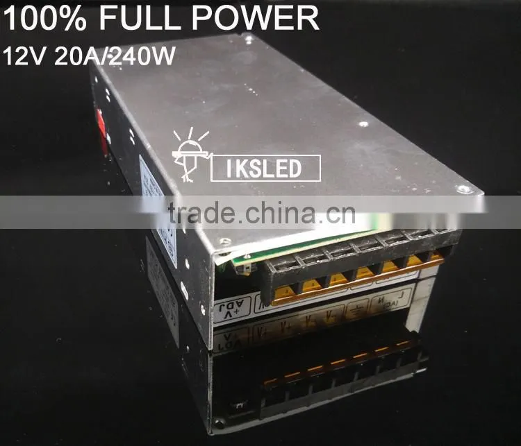 12V power 2A 4A 5A 10A 20A 30A 40A 50A for led strip