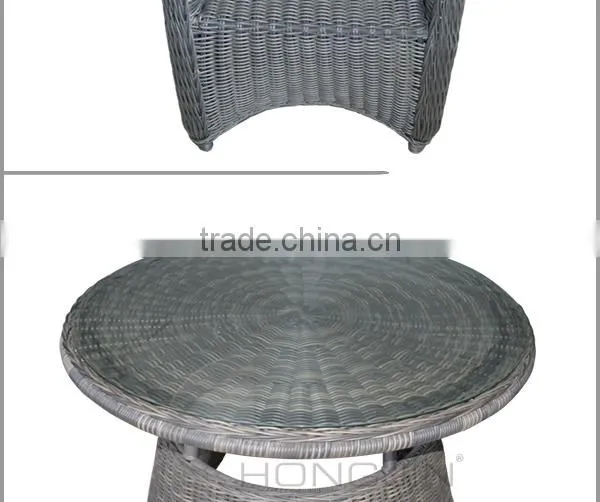 2016 Outdoor Furniture Round Wicker Weaving Dining Set