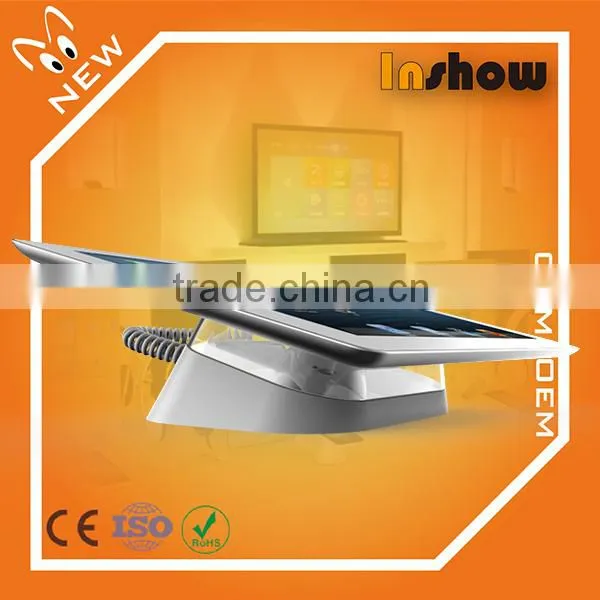 Rotating universal desk mounted stand for tablet