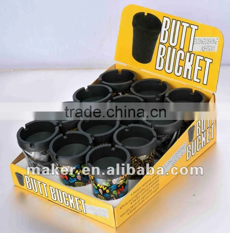 Extinguishing Butt Bucket Car Cup Holder Ashtray
