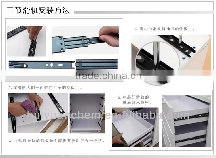 The file cabinet particle board modern furniture made in china