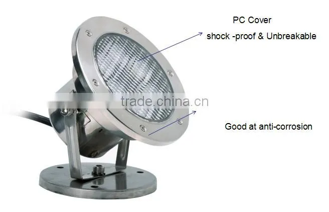 12V RGB color changing underwater light