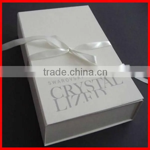 Black Magnetic Paper Collapsible Box For Gift