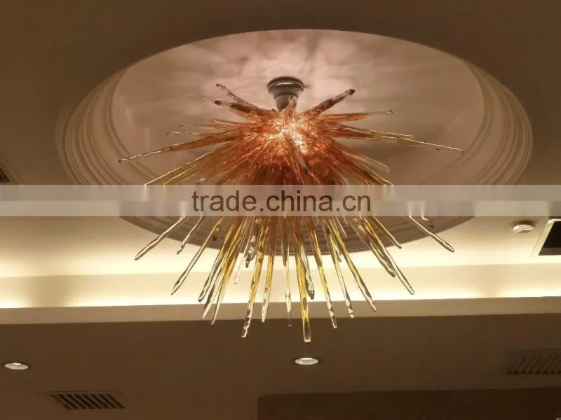 murano hand blown glass ceiling lighting
