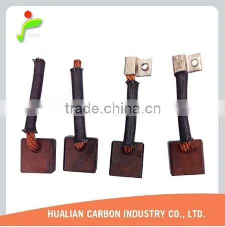 high quality auto parts carbon brushes for motor china supplier