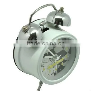 Metal Double bell alarm clock