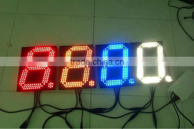 7 Segment Led Digit/ Outdoor Price Sign/Led Number Display Board