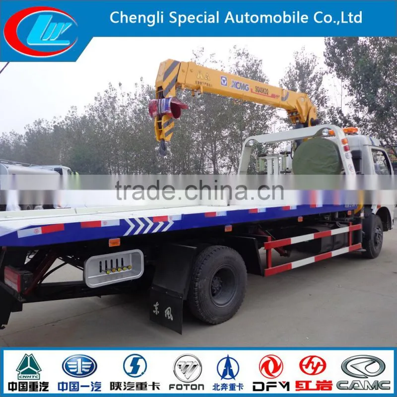 dongfeng high performance 10 ton wrecker tow trucks for sale