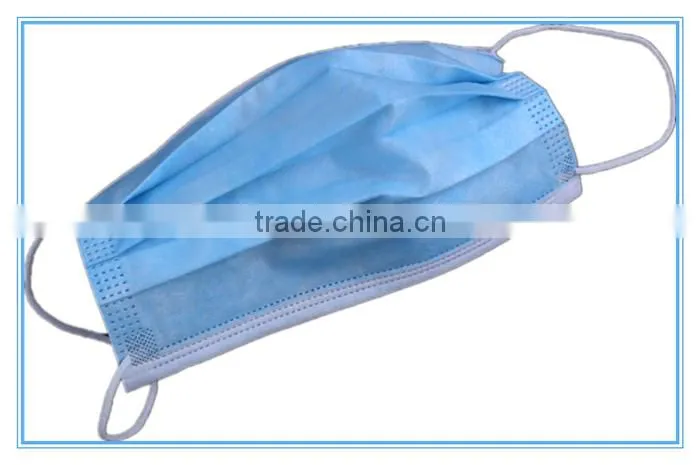 Disposable Blue Earloop Face Mask