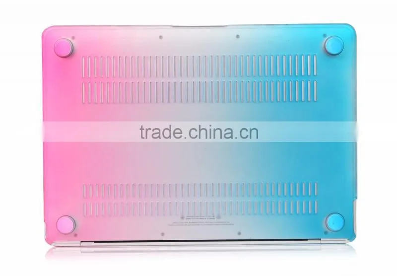 China wholesale 12 inch case for macbook rainbow color covers