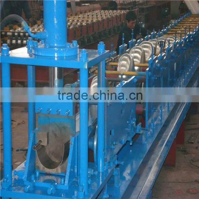 Cold Roll Forming Rain Gutter Machine