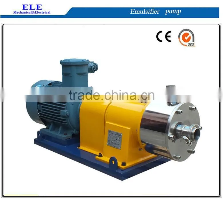 homogeneous emulsifying homogenizer