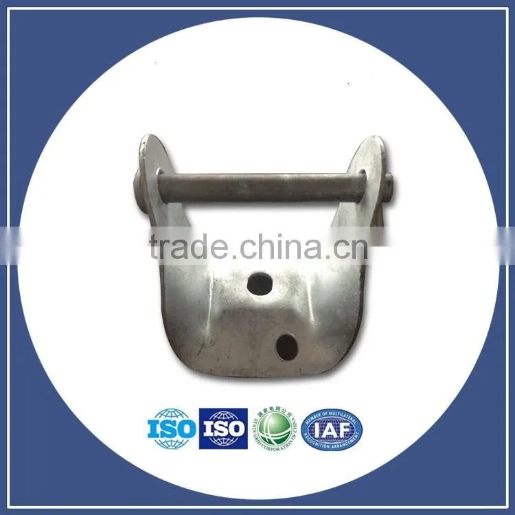 Big size D Steel Insulator Bracket support bracket for electric cable Clamp Bracket