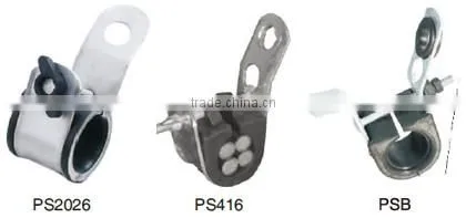 Aluminum alloy preformed suspension clamp/ADSS/OPGW cable, no armor rod, less