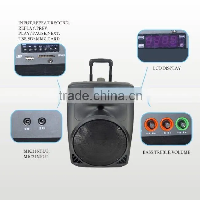 digital equalizer empty sound boxes micro portable speaker