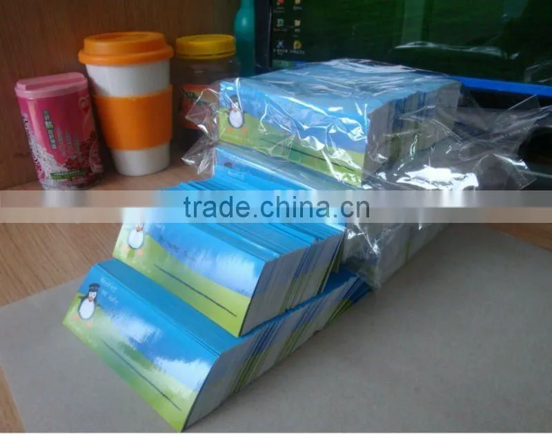 Die cut removable adhesive sticker for promotional gifts