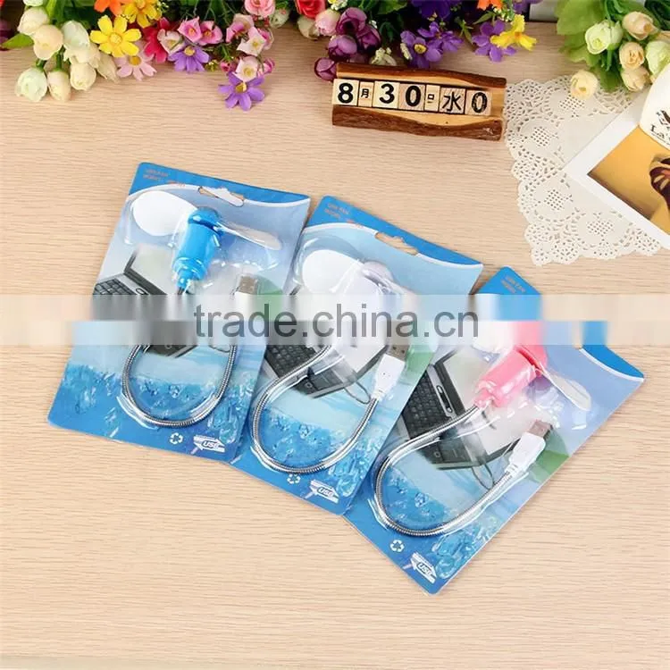 Portable Flexible USB Mini Cooling Fan Cooler For Laptop Desktop PC Computer