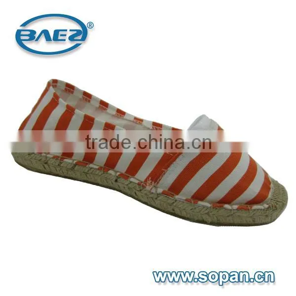 2014 canvas upper with rope insoe RB hot sell ladies shoes