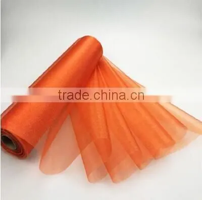 25M X 29CM Organza Roll Sash Chair Bows Table Runner Sashes Swags For Wedding