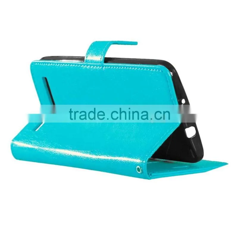 PU Leather Cell Phone Flip Wallet Kickstand Case for ASUS ZenFone ZS550ML