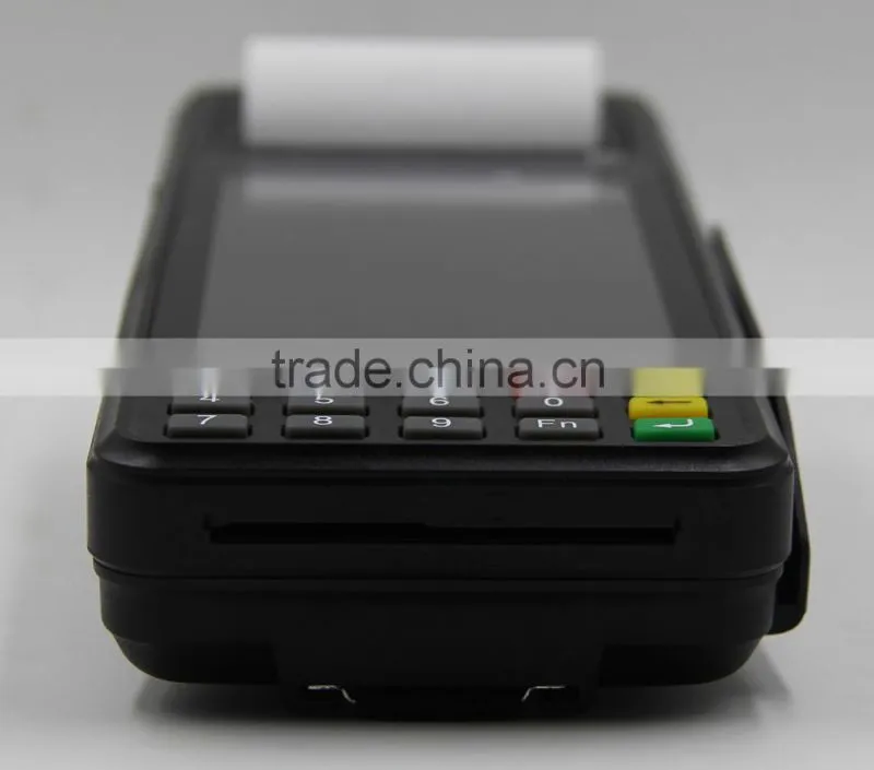 Andriod OS Mobile POS Terminal with Bluetooth,GPRS,GPS,WiFi,Biometric,RFID,Barcode,Smart Card,RFID Card(Portable POS Machine)