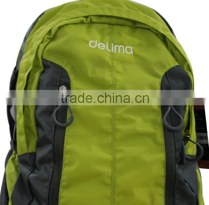 hiking sport bag,backpack with many pockets,top quality student sports backpack
