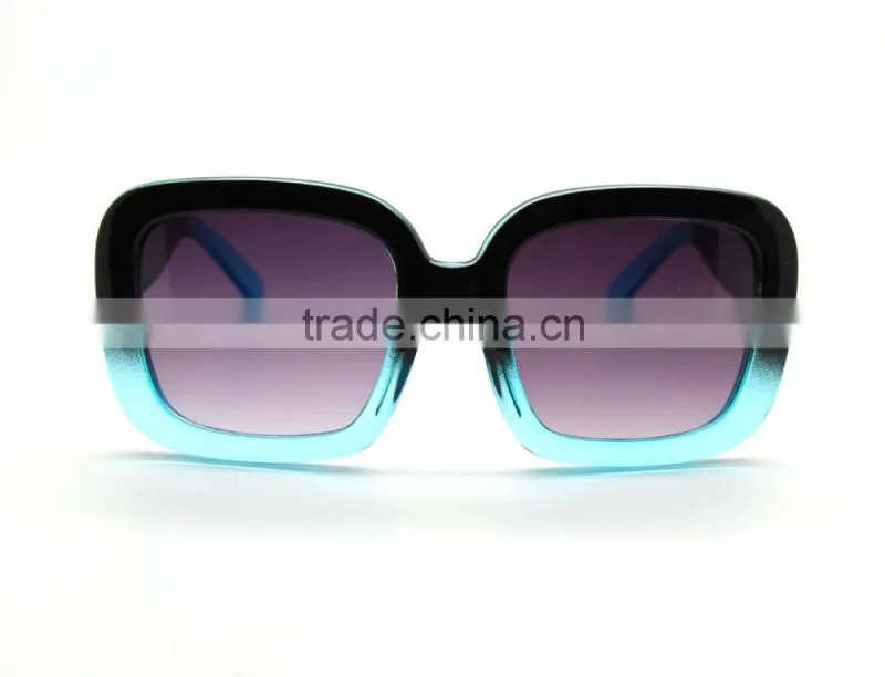 Square oversized fashion sunglasses women's summer leisure sun shades